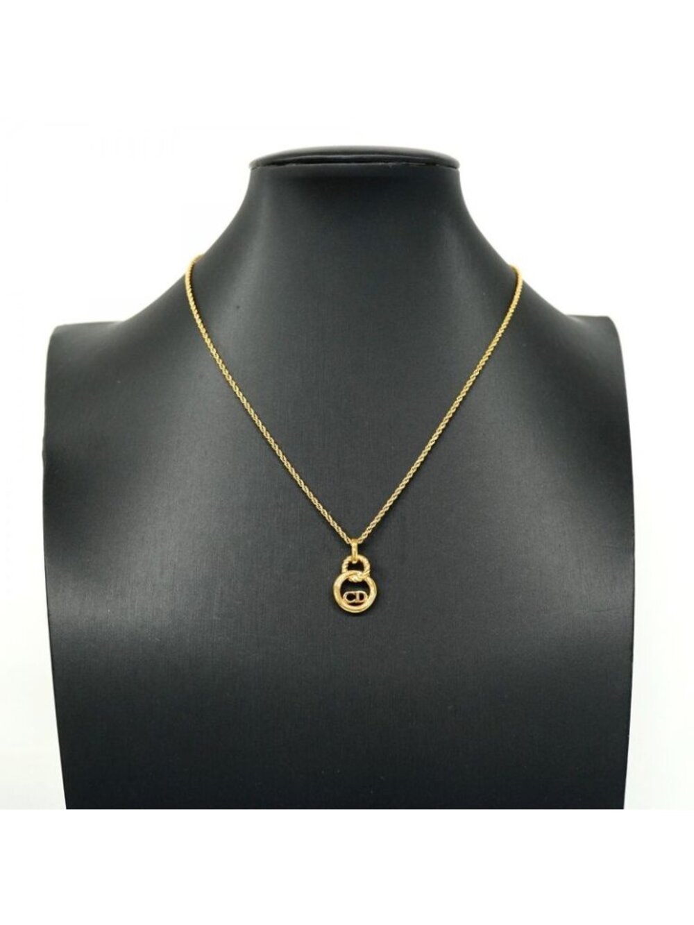 Dior Necklace Cdlogo Gold Plated - Picture 5 of 5